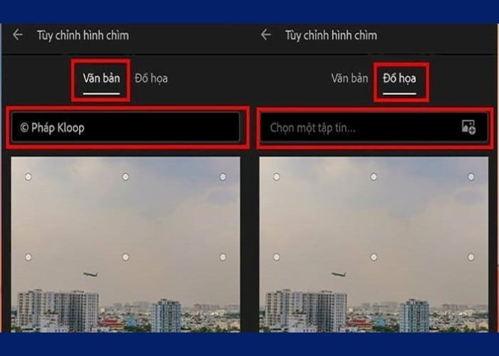 Lựa chọn tính năng tùy theo nhu cầu sử dụng
