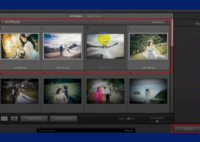 Nhấn vào File sau đó chọn Export