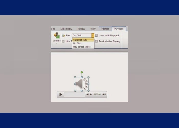 Chọn "Dừng" và "Phát" để xem tiếp tục kiểm tra