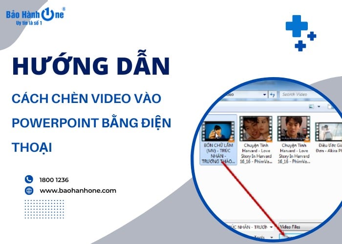Hướng dẫn cách chèn video vào Powerpoint bằng điện thoại