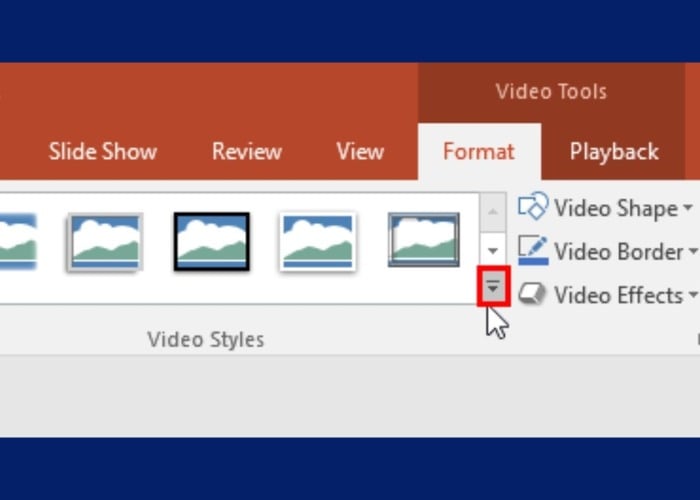 Lựa chọn các chế độ phát video phù hợp