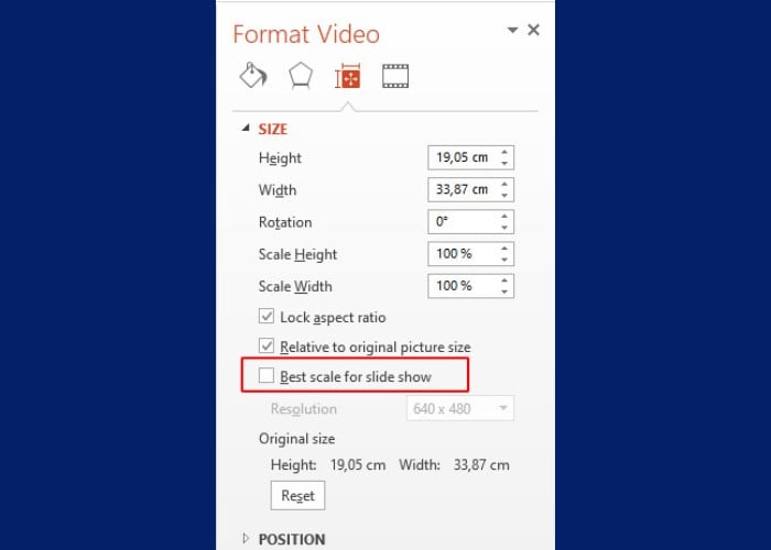 Thay đổi kích thước theo ý muốn