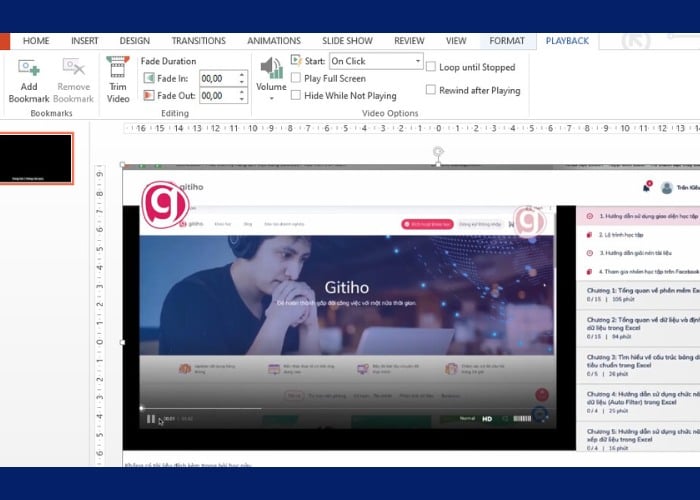 Tùy chọn vào video muốn chỉnh âm thanh