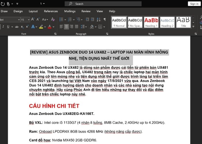 Đợi ứng dụng chạy quá trình chuyển đổi