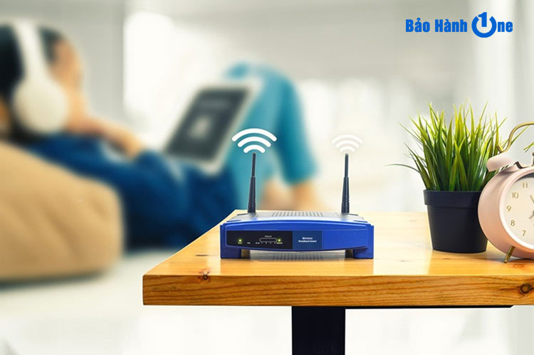 Đưa laptop đến gần Router