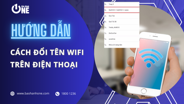 Hướng dẫn cách đổi tên wifi trên điện thoại