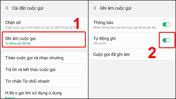 Cách nghe lại ghi âm cuộc gọi trên Samsung đơn giản