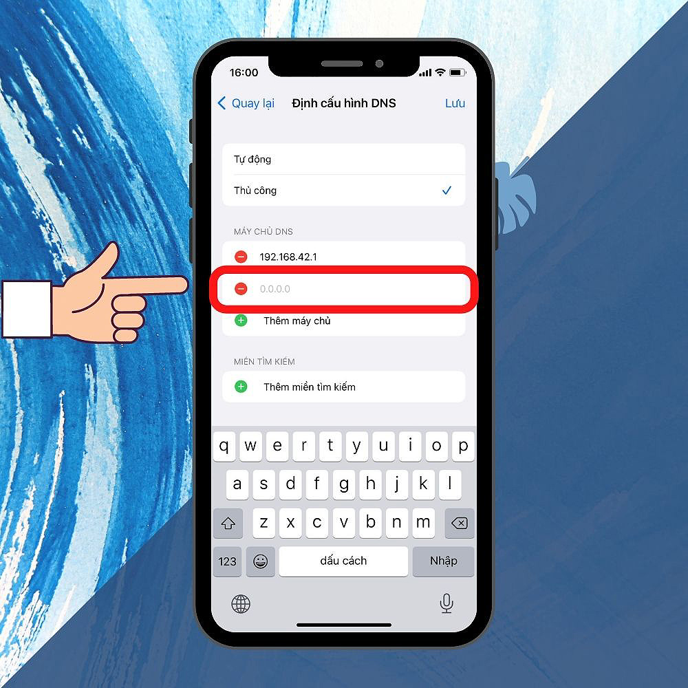 Thay đổi DNS trên thiết bị iPhone
