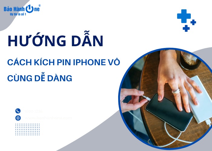 Hướng dẫn cách kích pin iPhone hiệu quả