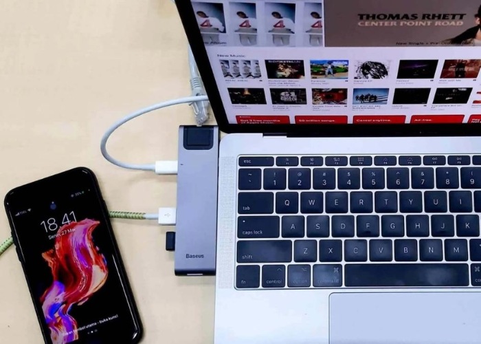 Kết nối iPhone với máy tính