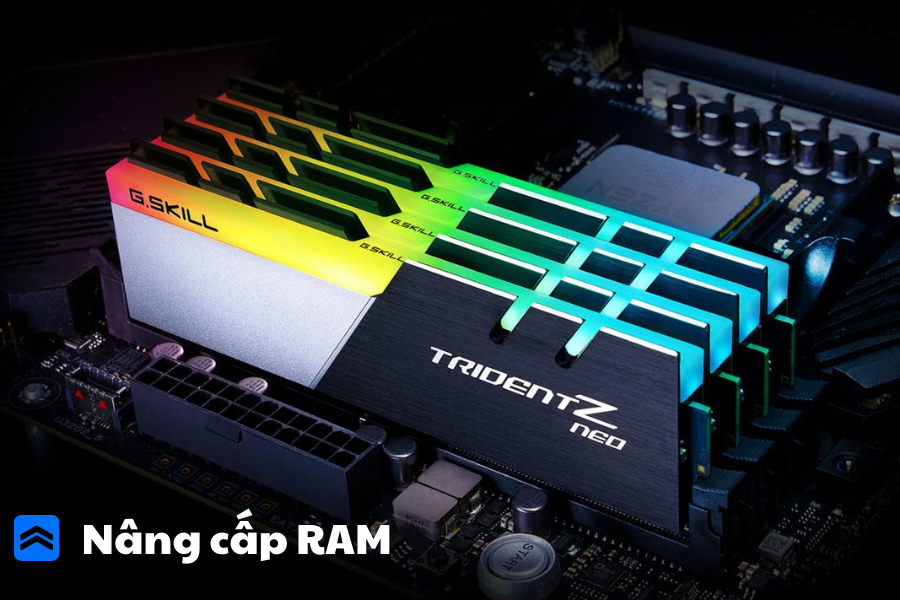 Nâng cấp RAM giúp laptop mượt hơn