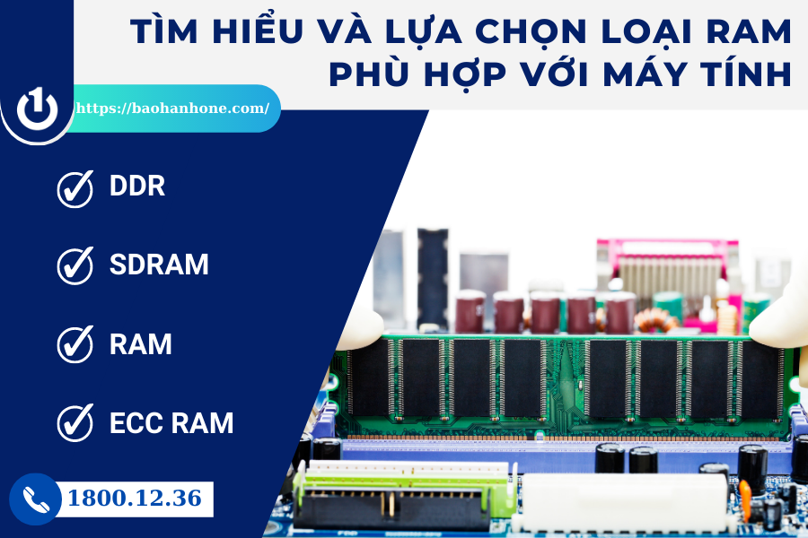 Tìm hiểu và lựa chọn loại RAM phù hợp với