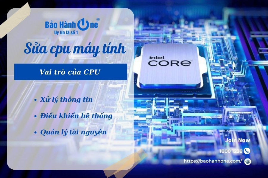 Tại sao cần sửa CPU máy tính ngay khi nó