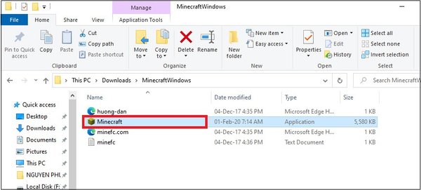 cách tải minecraft