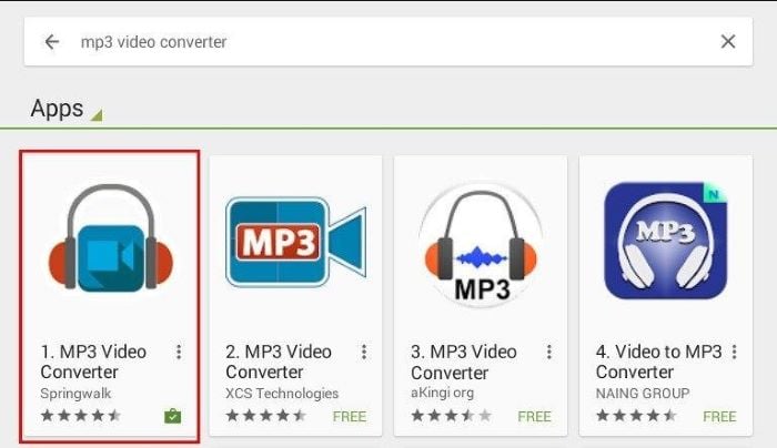 Tải ứng dụng MP3 Video Converter
