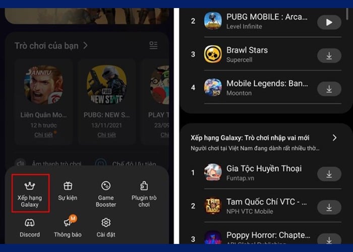 Tập trung vào những tựa game hot nhất