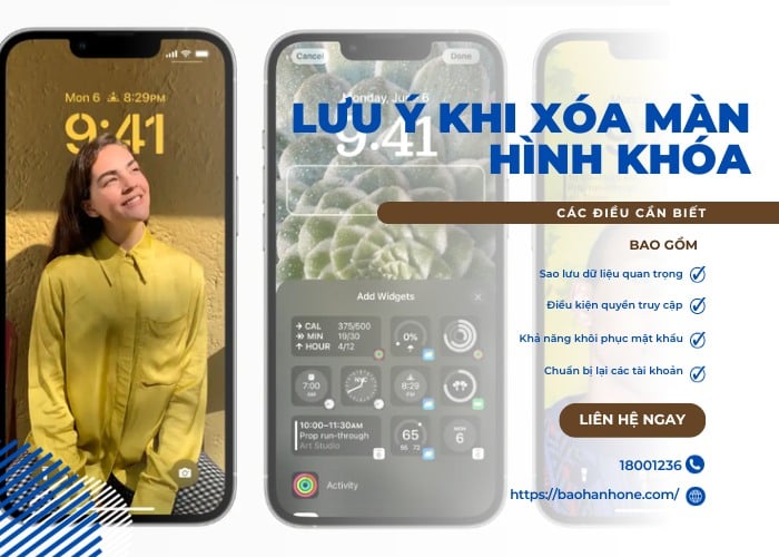 Những điều cần lưu ý khi thực hiện xóa màn