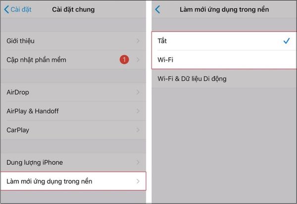 cách để tiết kiệm pin iphone