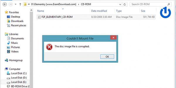 Lỗi “Corrupted”