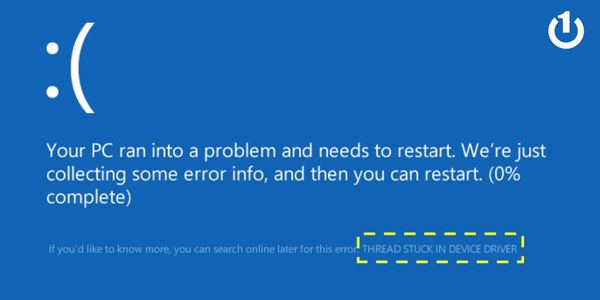 Xuất hiện màn hình xanh