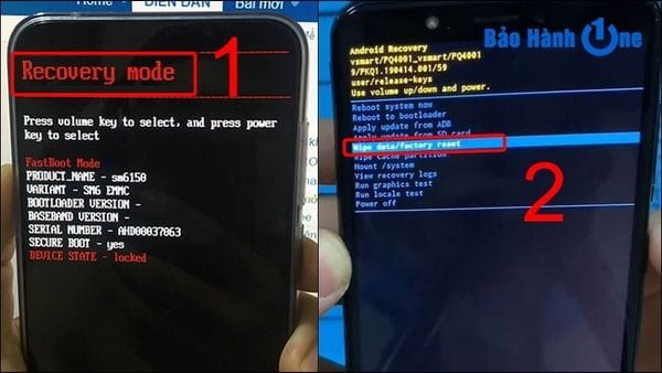 Cài đặt lại phần mềm