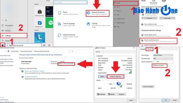cách biết mật khẩu wifi trên laptop