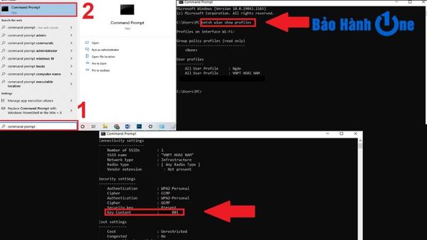 cách biết mật khẩu wifi trên laptop