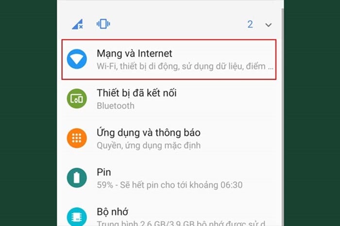 Chia sẻ 4G từ điện thoại Android