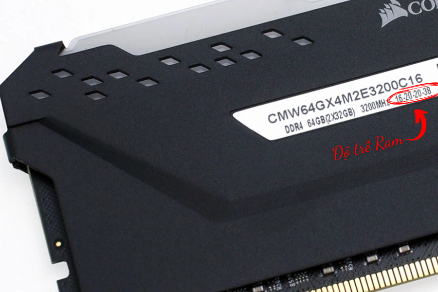 Độ trễ Ram cũng là một yếu tố quan trọng