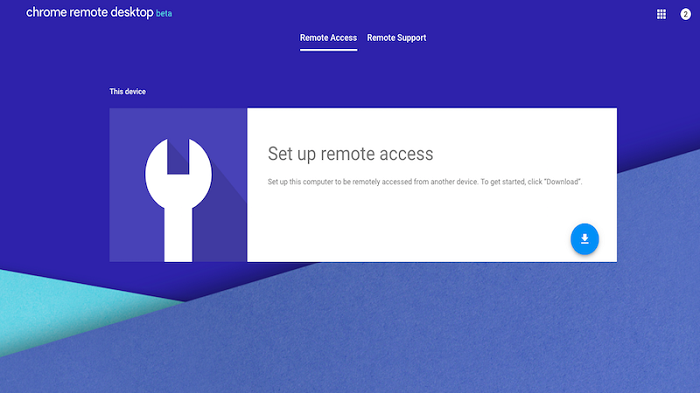 Chrome Remote Desktop