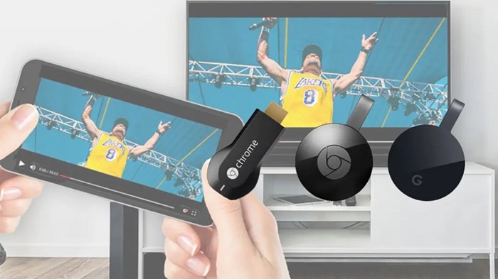 Chia sẻ màn hình điện thoại Android lên Tivi bằng ChromeCast