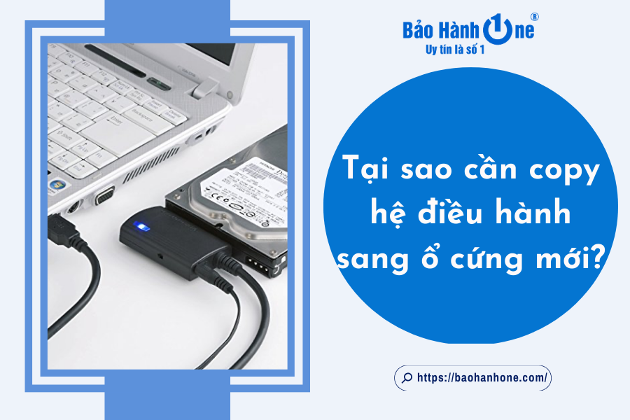 Tại sao người dùng cần copy hệ điều hành sang