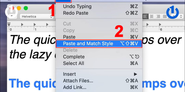 Dán vùng dữ liệu không định dạng