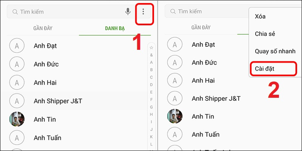 Lý do danh bạ điện thoại bị ẩn và đâu là cách khắc phục?