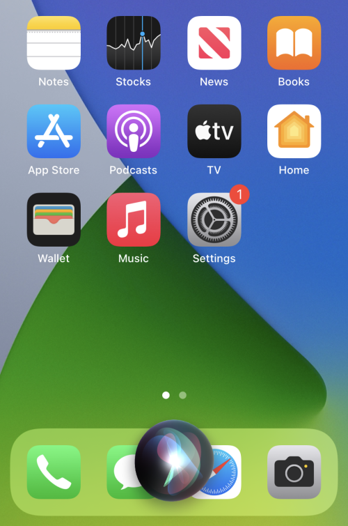 Yêu cầu câu hỏi cho Siri