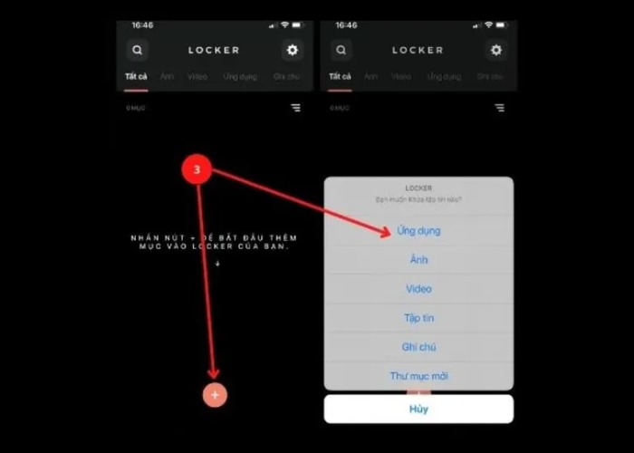 Nhập mã PIN rồi nhấn OK