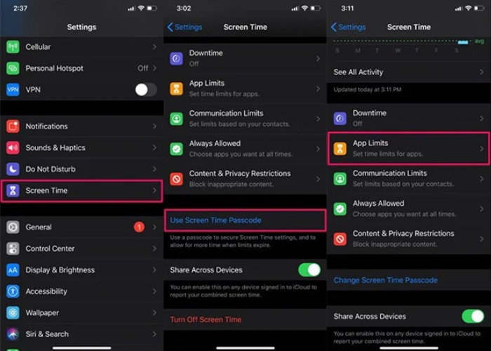 Nhấn chọn "Xem tất cả hoạt động"