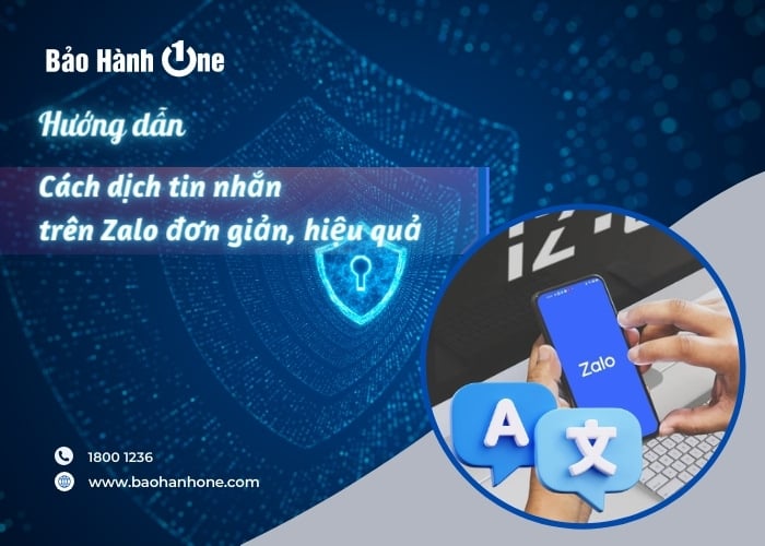 Cách dịch tin nhắn trên ứng dụng Zalo đơn giản