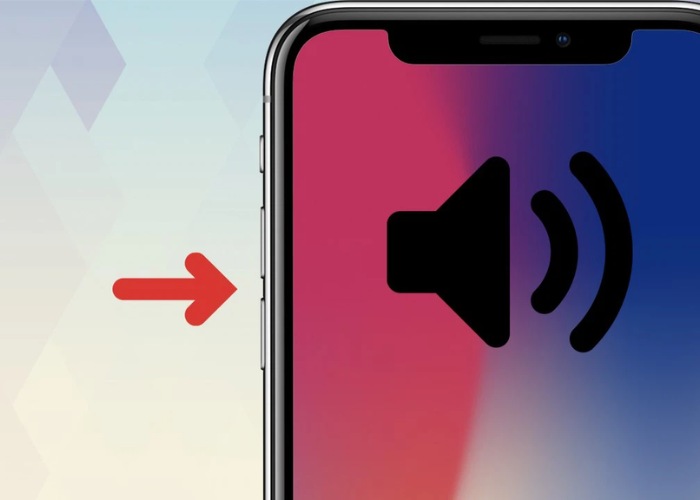 Nhấn nút giảm âm lượng trên sườn của điện thoại
