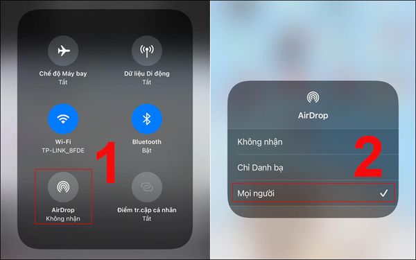 Cách khắc phục sự cố điện thoại không nhận được Airdrop siêu hiệu quả
