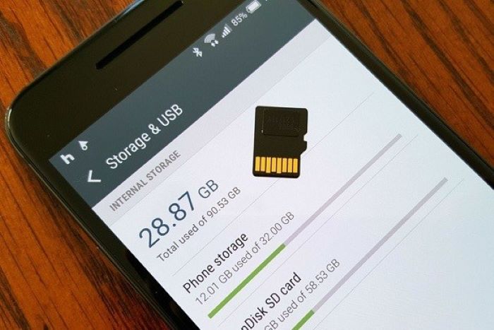 Định dạng thẻ nhớ bị lỗi