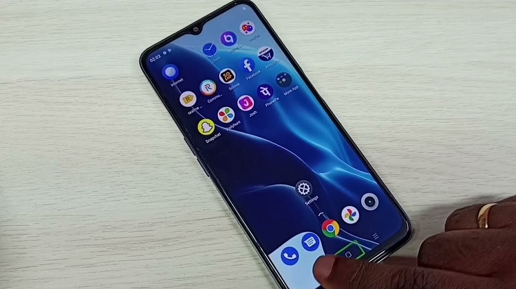 Điện thoại Realme bị liệt cảm ứng