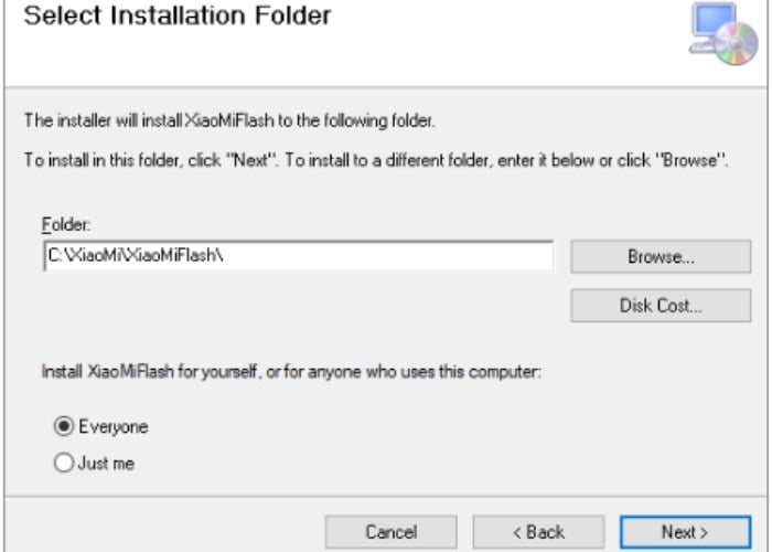 Tải công cụ MIUI ROM Flashing Tool về máy tính