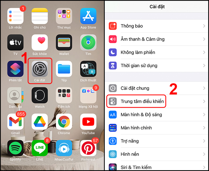 Lựa chọn độ phân giải phù hợp trước khi quay màn hình iPhone