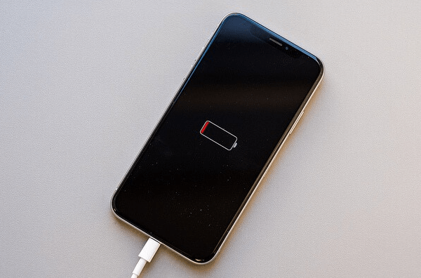 Dùng điện thoại đến khi cạn pin sập nguồn là