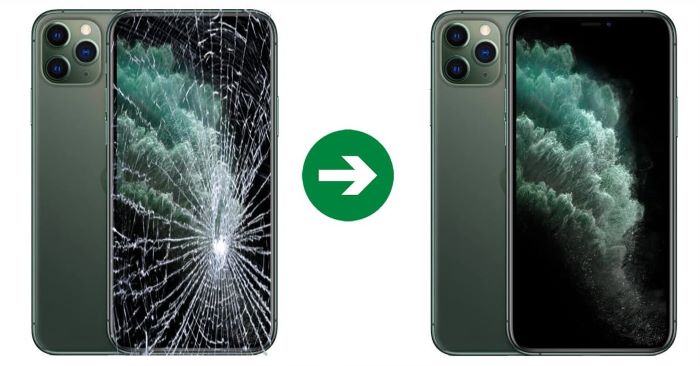 Thay mặt kính điện thoại