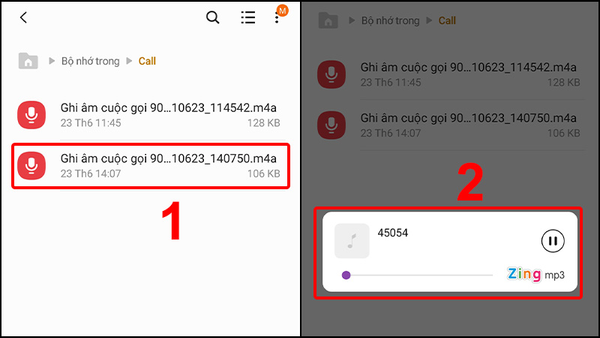 Cách nghe lại ghi âm cuộc gọi trên Samsung đơn giản