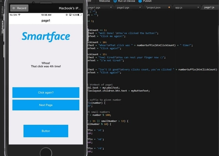 Smartface - giả lập iOS miễn phí