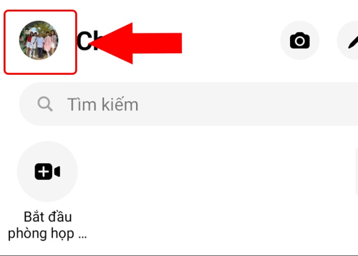 Vào hình nền bên góc phải