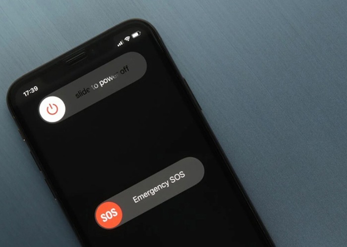 Cần kéo trượt để tắt hoàn toàn điện thoại